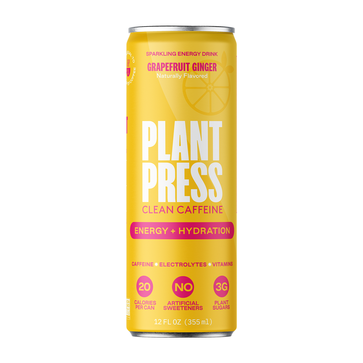 Grapefruit Ginger Plant Press